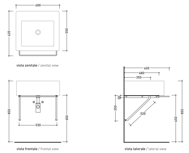 ЧертежHansgrohe Logis Classic (41616000)
