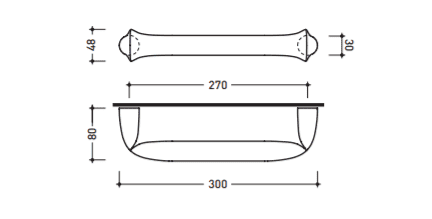 ЧертежHansgrohe Logis Classic (41616000)
