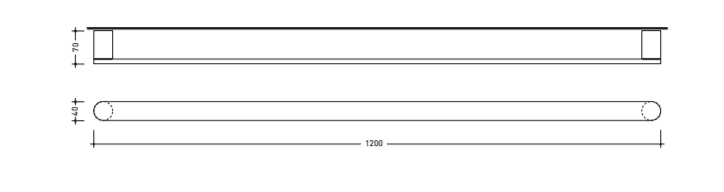 ЧертежHansgrohe Logis Classic (41616000)