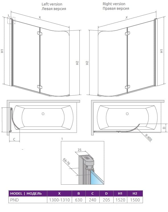 Схема Radaway Eos PND 130