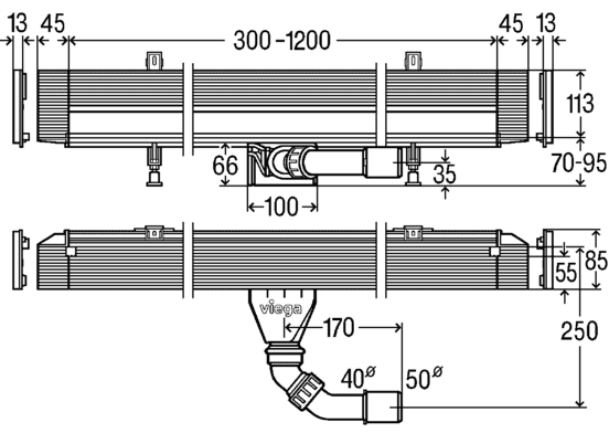 Чертеж Viega Advantix Vario (736736)