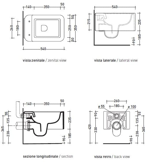 ЧертежVilleroy&Boch Omnia Architectura (5684H101)