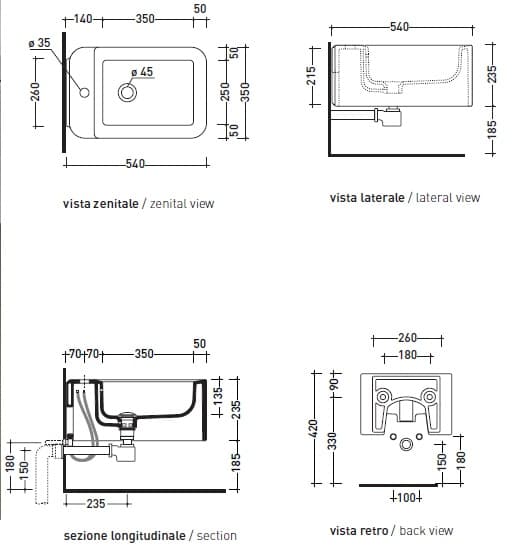 ЧертежVilleroy&Boch Omnia Architectura (5684H101)