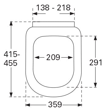 ЧертежVilleroy&Boch Subway (9M65S101)