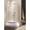 Душевая кабина Radaway Premium Plus E 1700 120x90 (30483-01-06N) Радиусные асимметричные Фактурное