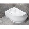 Душевой поддон Radaway Korfu E 100x80 L (4E81400-03L) Глубокие Белый