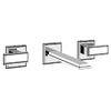 Настенный смеситель для раковины Gessi Eleganza (46090-031) Для раковины Хром