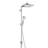 Душевая система Hansgrohe Crometta E 240 1jet Showerpipe Reno EcoSmart (27289000) Душевые стойки Хром
