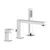 Смеситель для ванны Gessi Rettangolo (20037-031) Для ванны Хром
