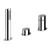 Змішувач для ванни Gessi Ovale (23043-031) Для ванни Хром