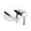 Смеситель для раковины Gessi Ovale (44852-031) Для раковины Хром
