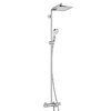 Душевая система Hansgrohe Crometta Е 240 1jet Showerpipe (27298000) Душевые стойки Хром