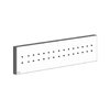 Боковой душ Gessi Rettangolo WELLNESS (32975-031) Боковые души (форсунки) Хром