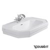 Керамическая раковина 80 см Duravit 1930 (0438800000) На пьедестал, Подвесные Прямоугольные