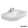 Керамическая раковина 70 см Duravit 1930 (0438700000) На пьедестал, Подвесные Прямоугольные