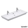 Керамическая раковина 120 см Duravit 2nd floor (0491120024) На полупьедестал, Подвесные Прямоугольные