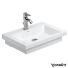 Керамическая раковина шлифованная 50 см Duravit 2nd floor (0790500071) На столешницу, На тумбу Прямоугольные