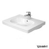 Керамическая раковина 65 см Duravit D-Code (0342650000) На полупьедестал, На пьедестал, На столешницу, На тумбу Прямоугольные