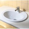 Керамічна раковина 61,5 см Duravit Duraplus (0472620000) Вбудовувані зверху 