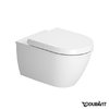 Подвесной безободковый унитаз Duravit Rimless® Darling New (2557090000) Подвесные 