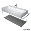 Стеклянная полочка 97 см Duravit DuraSquare, фланелево-серая (0099658700) Duravit Полки