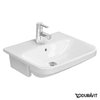 Керамическая раковина 55 см Duravit DuraStyle (0375550000) Полувстраиваемые Прямоугольные