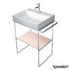 Стеклянная полочка 57 см Duravit DuraSquare, абрикосовая жемчужная (0099648600) Duravit Полки