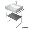 Стеклянная полочка 57 см Duravit DuraSquare, фланелево-серая (0099648700) Duravit Полки