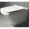 Підвісний безободковий унітаз з кришкою Duravit Rimless DuraStyle (45510900A1) Підвісні 