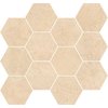 Плитка Dado Ceramica Marmi Pregiati Mosaico Esagonetta Supreme Crema Marfil Naturale 34*30 (302869) Dado Ceramica Для кухни, Для общественных помещений, Для жилых помещений, Для промышленных помещений, Для технических зон, Для ванной