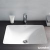 Керамическая раковина 49 см Duravit ME by Starck (0305490022) Встраиваемые снизу Прямоугольные