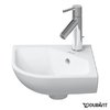 Керамическая раковина 43,5 см Duravit ME by Starck (0722430000) Подвесные Угловые симметричные