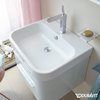 Керамическая раковина 60 см Duravit Happy D.2 (2318600000) На консоль, На столешницу, На тумбу Прямоугольные