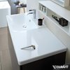 Керамическая раковина 125 см Duravit P3 Comforts (2333120000) На полупьедестал, На пьедестал, На столешницу, На тумбу, Подвесные Асимметричные, Прямоугольные