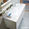 Керамическая раковина 125 см Duravit P3 Comforts (2334120000) На полупьедестал, На пьедестал, На столешницу, На тумбу, Подвесные Асимметричные, Прямоугольные
