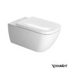 Подвесной безободковый унитаз Duravit Rimless Happy D.2 (2550090000) Подвесные 