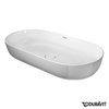 Керамическая раковина 80 см Duravit Luv (0379800000) На столешницу, На тумбу Овальные, Раковины-чаши