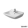 Керамічна раковина 55 см Duravit Starck 3 (0300550000) На напівп'єдестал, На п'єдестал, Підвісні 