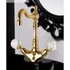 Змішувач для раковини Fima Carlo Frattini Elizabeth Chic (F5091COR) Для раковини Золото