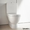 Унитаз-компакт Duravit Starck 3 (0128090000) Напольные Без бачка (отдельно)