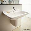 Керамическая раковина 60 см Duravit Starck 3 (0300600000) На полупьедестал, На пьедестал, Подвесные Прямоугольные