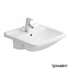 Керамическая раковина 55 см Duravit Starck 3 (0310550000) Полувстраиваемые Прямоугольные