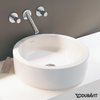 Керамическая раковина 46 см Duravit Starck 1 (0445460000) На столешницу, На тумбу Круглые