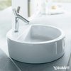 Керамическая раковина 48 см Duravit Starck 1 (0446480000) На столешницу, На тумбу Круглые