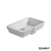 Керамическая раковина 48,5 см Duravit Vero Air (0330480022) Встраиваемые снизу Прямоугольные