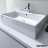 Керамическая раковина 60 см Duravit Vero Air (2350600027) На столешницу, На тумбу, Подвесные Прямоугольные