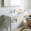 Керамическая раковина 125 см Duravit Vero (0329120041) На консоль, На столешницу, На тумбу Прямоугольные