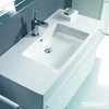 Керамическая раковина 85 см Duravit Vero (0329850000) На консоль, На столешницу, На тумбу Прямоугольные