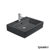 Керамічна раковина 50 см Duravit Vero, чорна (0454500827) На стільницю, На тумбу 