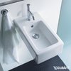 Керамическая раковина 25 см Duravit Vero (0702250000) Подвесные Прямоугольные